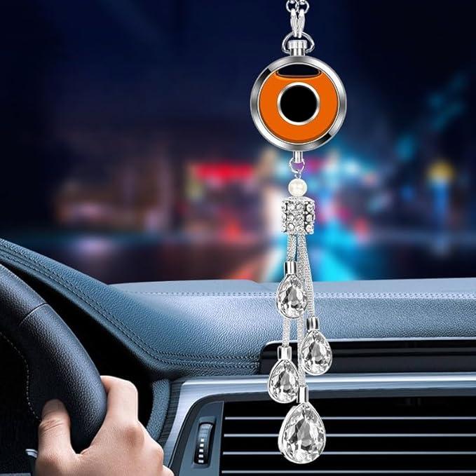 Luminous Pendant Car Air Freshener, Car Diffusers for Essential Oils, Car Air Freshener Hanging, Car Freshener, Car, Truck, SUV Aroma Diffuser, Area Deodorizer (For Volvo)!!