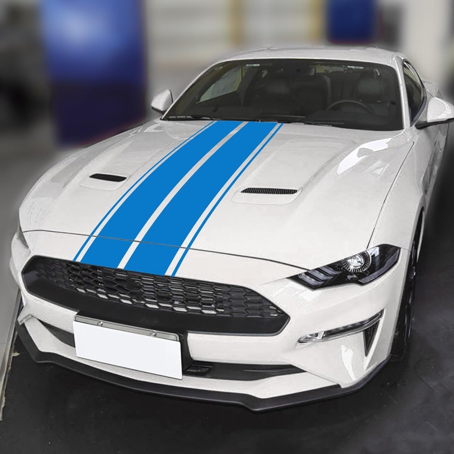 Universal Hood Decal Sticker, Car Hood Racing Body Side Vinyl Modified Stripe