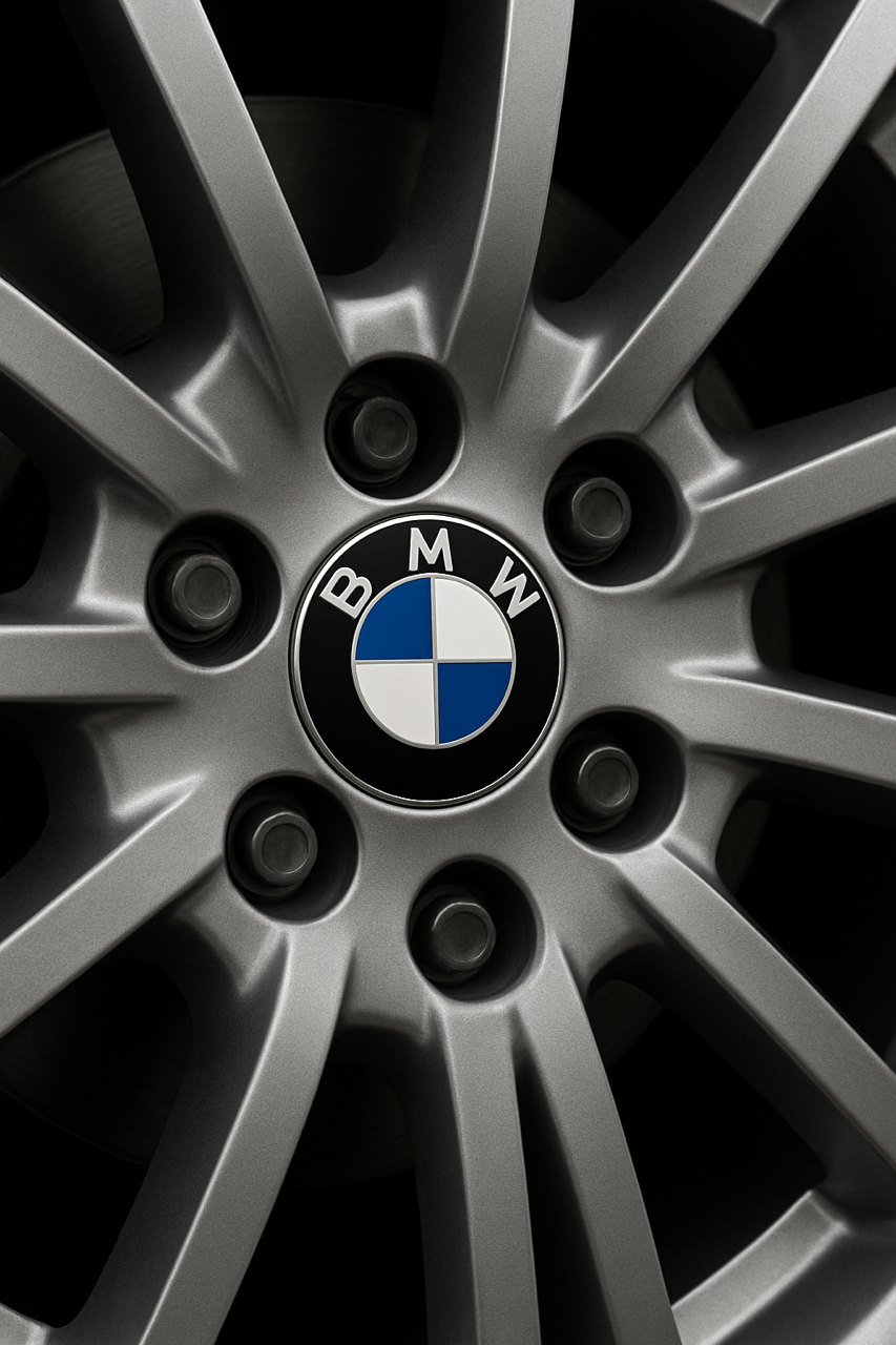 Generic Wheel Caps Set - Fits Most Models, Choose Your Size & Colors (for BMW)