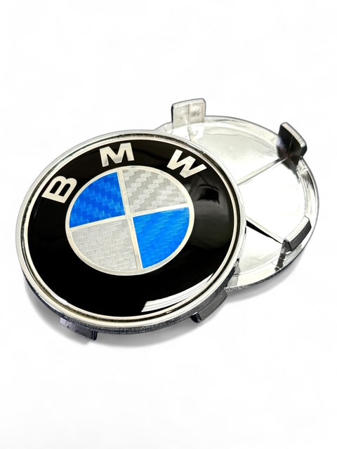 Generic Wheel Caps Set - Fits Most Models, Choose Your Size & Colors (for BMW)