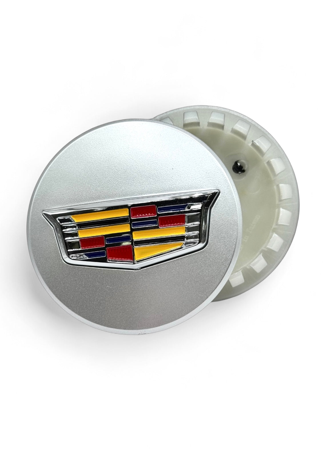 Generic Wheel Caps Set - Fits Most Models, Choose Your Size & Colors (for Cadillac)