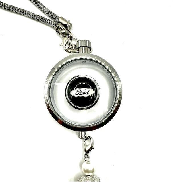 Luminous Pendant Car Air Freshener, Car Diffusers for Essential Oils, Car Air Freshener Hanging, Car Freshener, Car, Truck, SUV Aroma Diffuser, Area Deodorizer (For Ford)!!