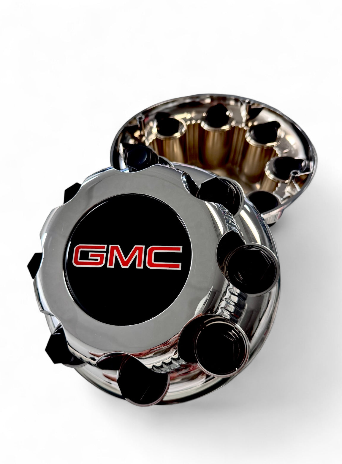 Generic Wheel Caps Set - Fits Most Models, Choose Your Size & Colors (for GMC)