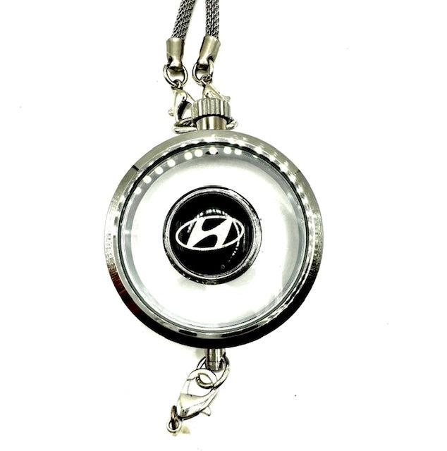 Luminous Pendant Car Air Freshener, Car Diffusers for Essential Oils, Car Air Freshener Hanging, Car Freshener, Car, Truck, SUV Aroma Diffuser, Area Deodorizer (For Hyundai)!!