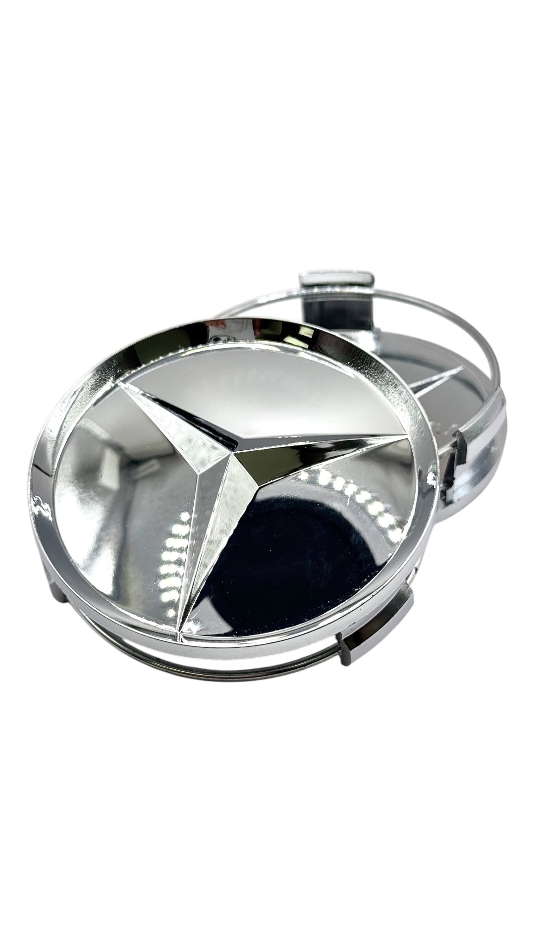 Generic Wheel Caps Set - Fits Most Models, Choose Your Size & Colors (for Mercedes)