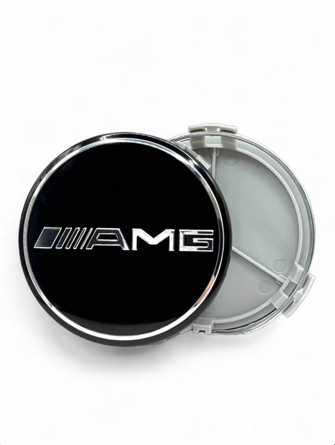 Generic Wheel Caps Set - Fits Most Models, Choose Your Size & Colors (for Mercedes)