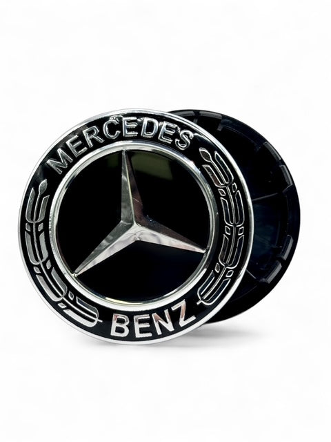 Generic Wheel Caps Set - Fits Most Models, Choose Your Size & Colors (for Mercedes)
