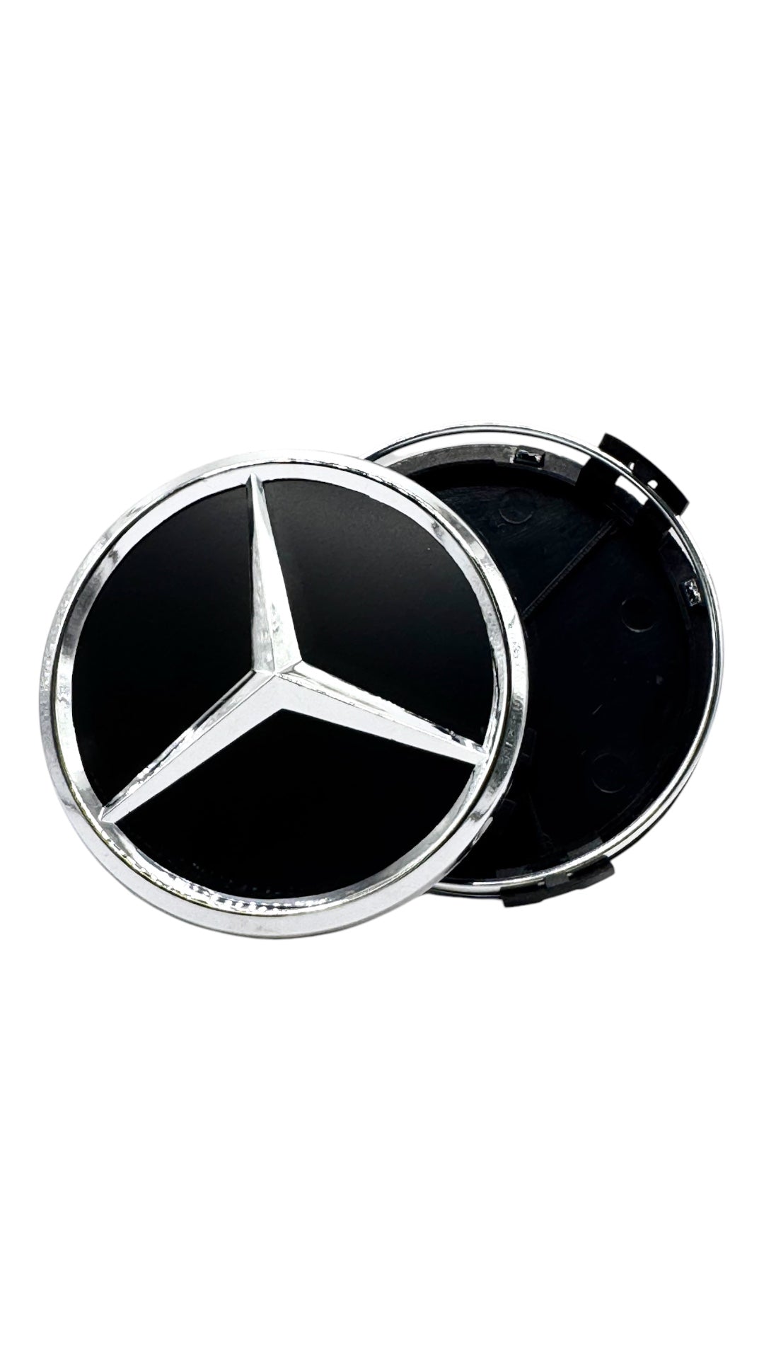 Generic Wheel Caps Set - Fits Most Models, Choose Your Size & Colors (for Mercedes)