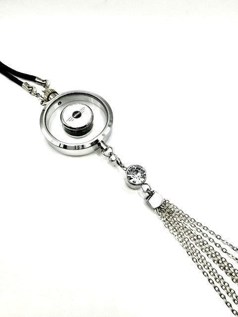 Car Air Freshener with Logo - Refillable Oil Fragrance for Domestic, European, Luxury, Sport Cars - Hanging Pendant