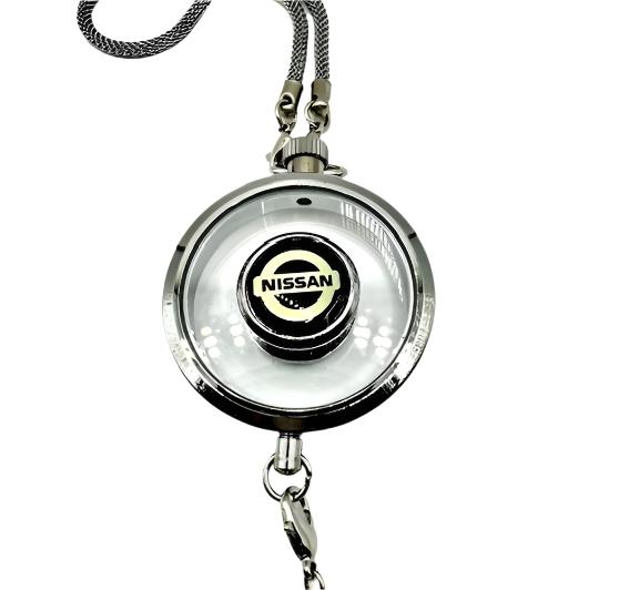 Luminous Pendant Car Air Freshener, Car Diffusers for Essential Oils, Car Air Freshener Hanging, Car Freshener, Car, Truck, SUV Aroma Diffuser, Area Deodorizer (For Nissan)!!