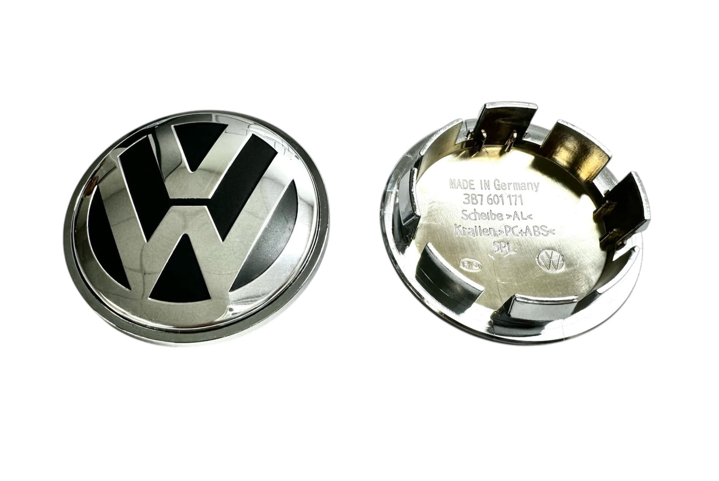 Wheel Caps Set for Volkswagen- Fits Most Models, Choose Your Size & Colors!