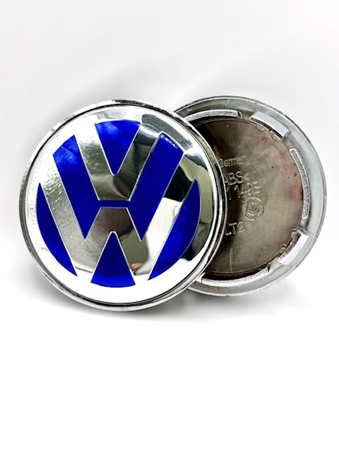Wheel Caps Set for Volkswagen- Fits Most Models, Choose Your Size & Colors!