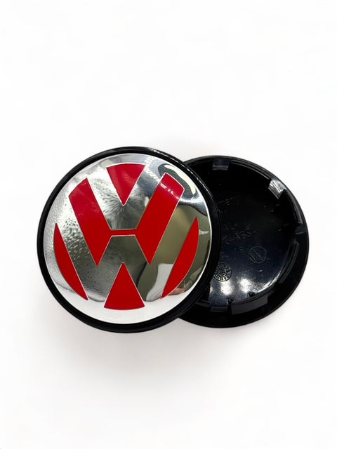 Wheel Caps Set for Volkswagen- Fits Most Models, Choose Your Size & Colors!