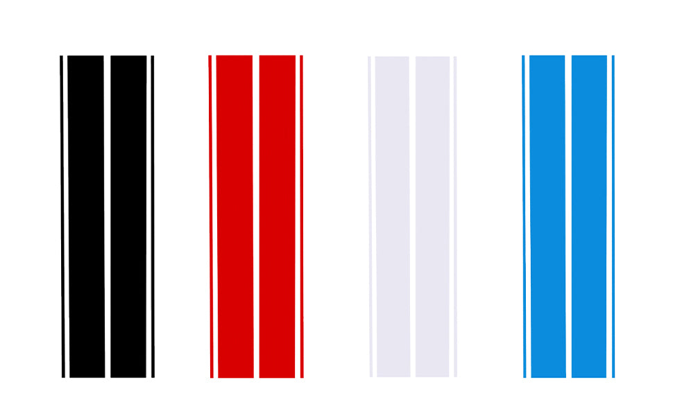 Universal Hood Decal Sticker, Car Hood Racing Body Side Vinyl Modified Stripe