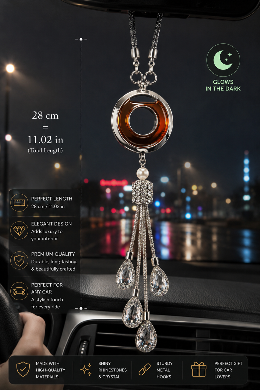 Luminous Pendant Car Air Freshener, Car Diffusers for Essential Oils, Car Air Freshener Hanging, Car Freshener, Car, Truck, SUV Aroma Diffuser, Area Deodorizer (For Volkswagen)!!