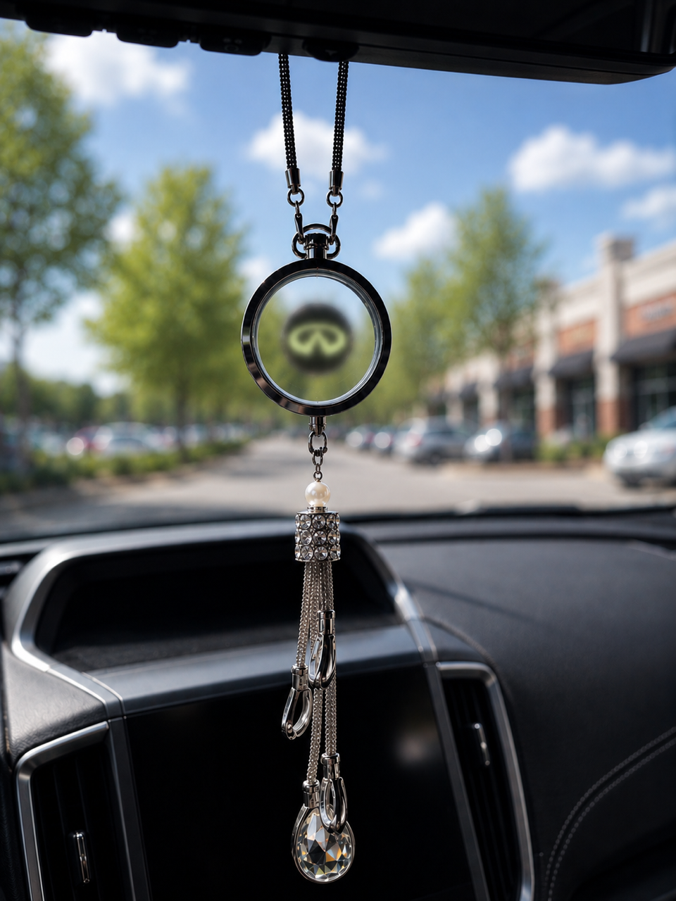 Luminous Pendant Car Air Freshener, Car Diffusers for Essential Oils, Car Air Freshener Hanging, Car Freshener, Car, Truck, SUV Aroma Diffuser, Area Deodorizer (For Volkswagen)!!