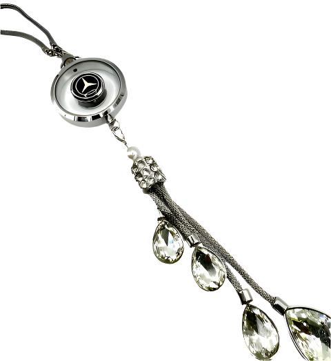 Luminous Pendant Car Air Freshener, Car Diffusers for Essential Oils, Car Air Freshener Hanging, Car Freshener, Car, Truck, SUV Aroma Diffuser, Area Deodorizer (For Mercedes)!!