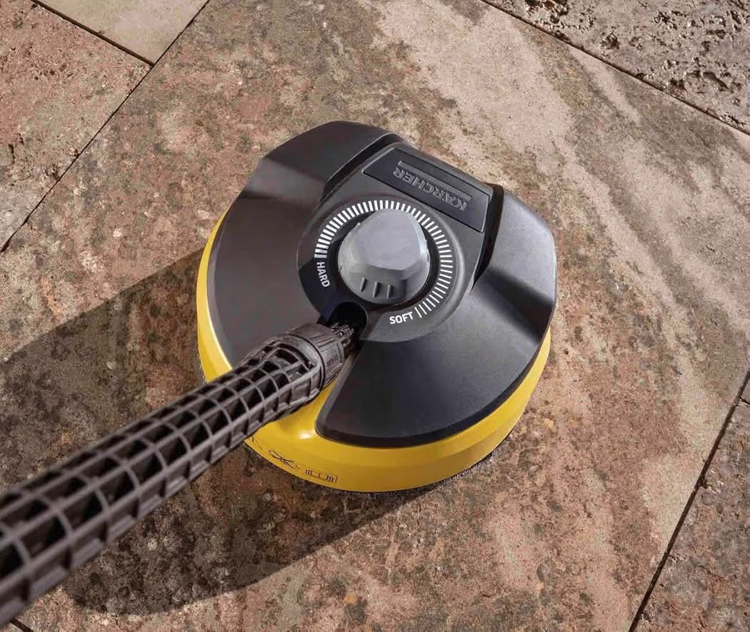 New Kärcher - T 5 T-Racer 11" Pressure Washer Surface Cleaner Attachment - 32" Extension Wand Included - 2600 PSI - for Kärcher K1-K5.