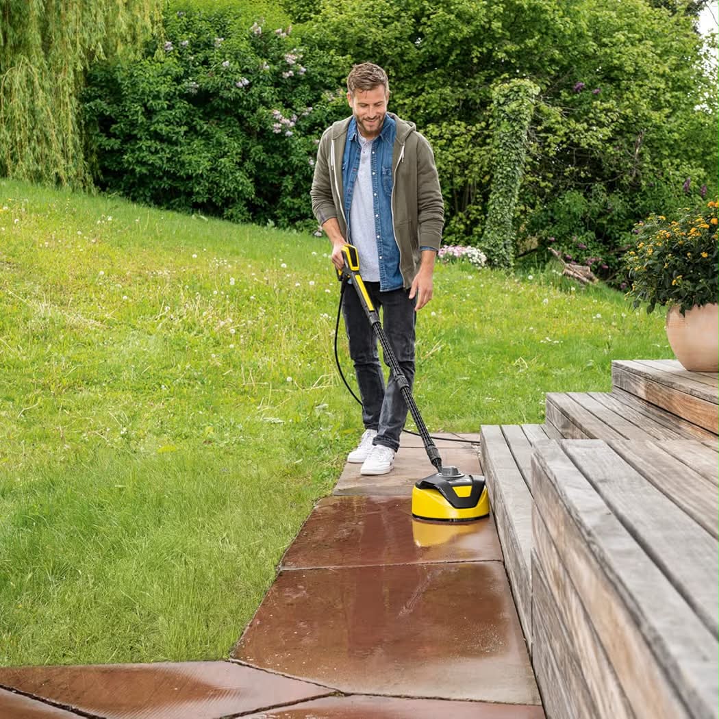 New Kärcher - T 5 T-Racer 11" Pressure Washer Surface Cleaner Attachment - 32" Extension Wand Included - 2600 PSI - for Kärcher K1-K5.