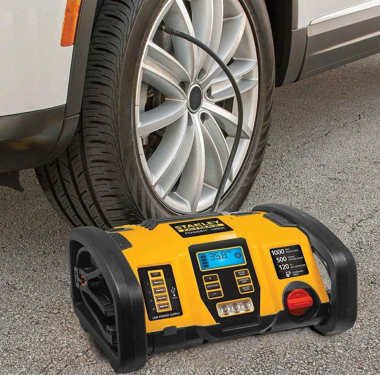 Stanley PP1DCS Fatmax 1000 Peak Amp Power Station- OPEN BOX