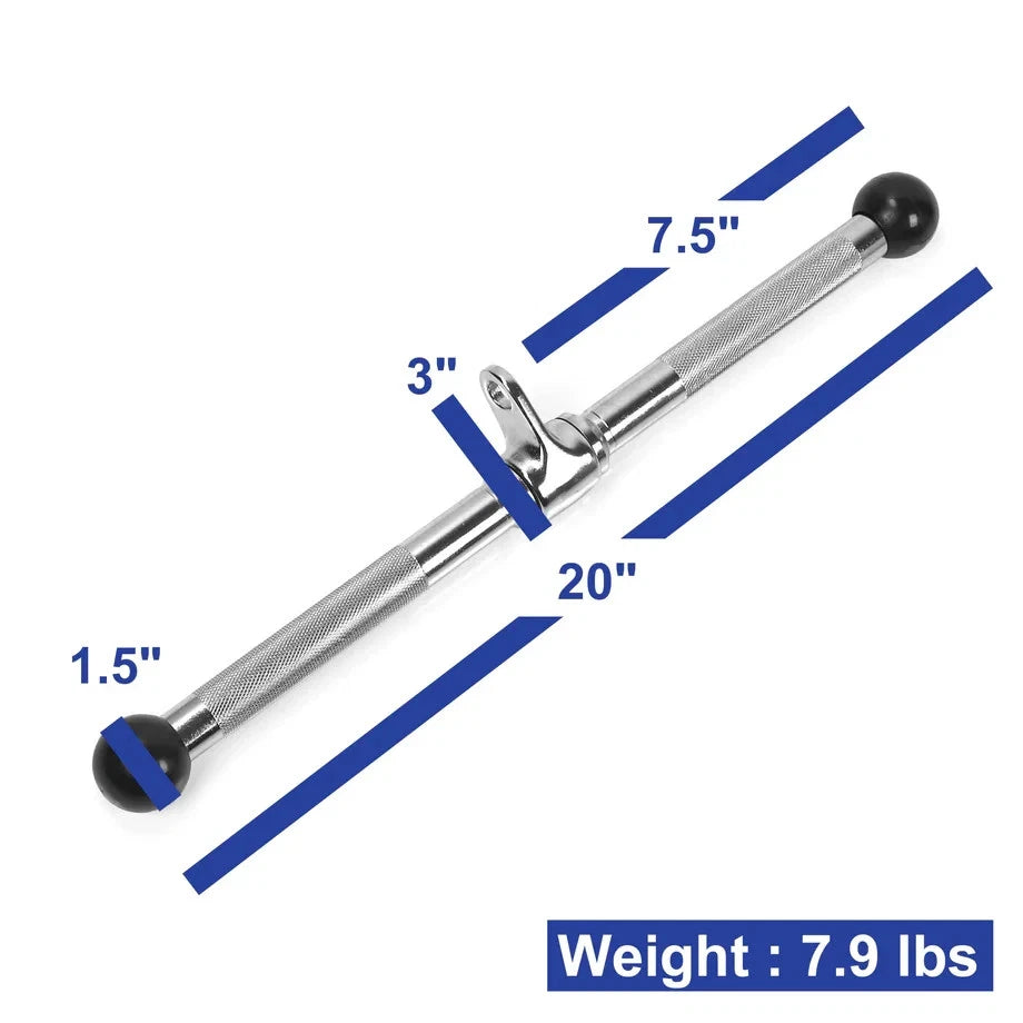 XPRT Fitness Straight Bar Cable Attachment