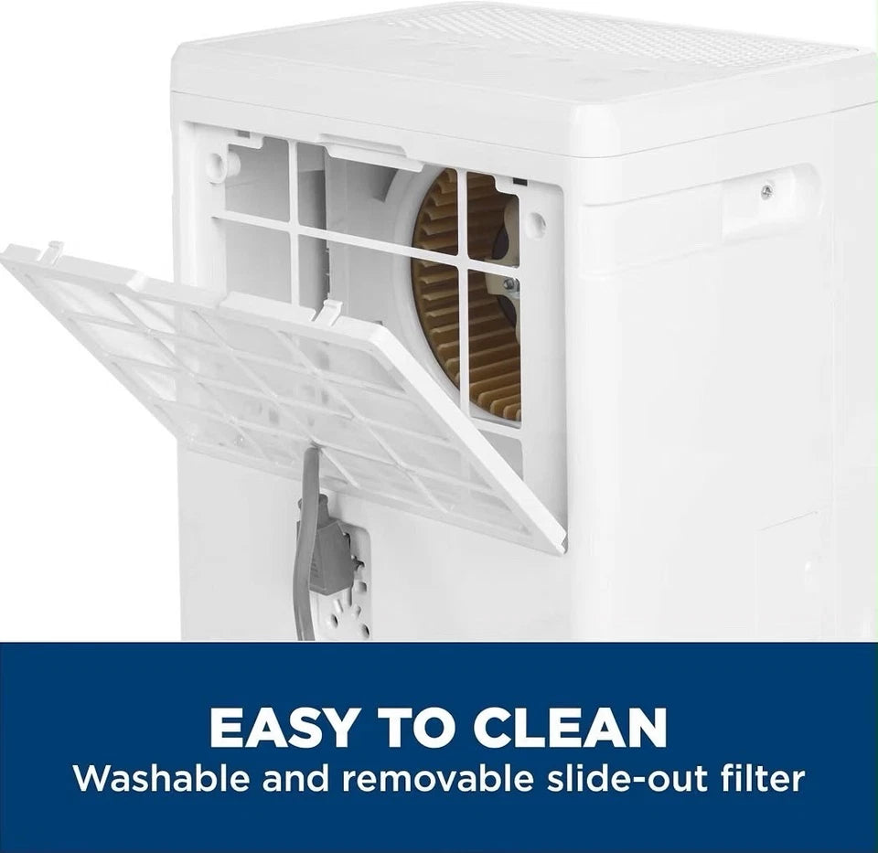 GE 35 Pint Dehumidifier 3000 Sq Ft Used Basement Bedroom Bathroom